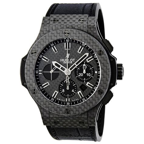 Hublot Big Bang All Carbon Fiber Chronograph .